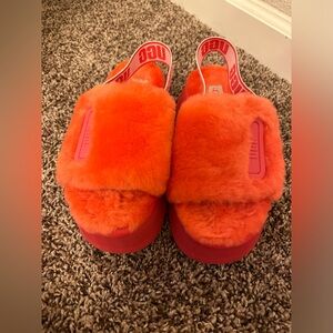 Pink Ugg Slides